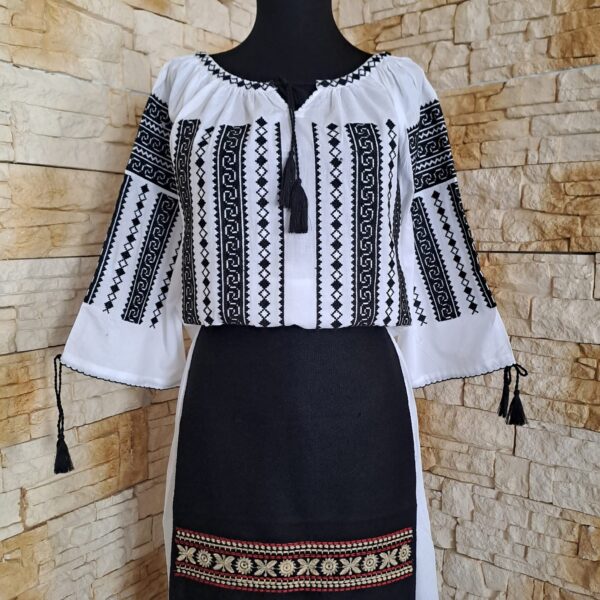 COSTUM TRADITIONAL STOFA, 3 PIESE {FOTE, POALE, IE} – CT 057 - imagine 2