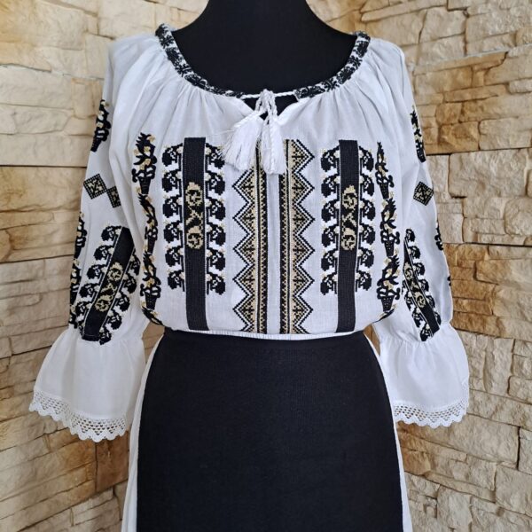 COSTUM TRADITIONAL STOFA, 3 PIESE {FOTE, POALE, IE} – CT 055 - imagine 2