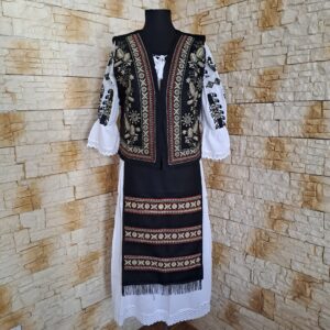 COSTUM TRADITIONAL STOFA, 4 PIESE {VESTA, FOTE, POALE, IE} – CT 056