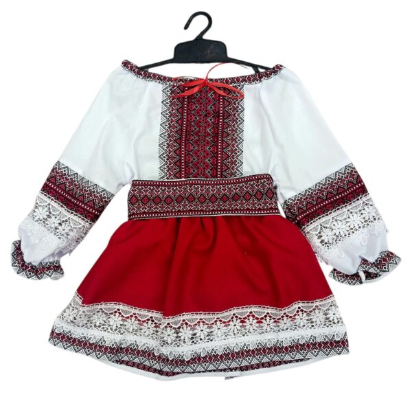 SET FETITA - BLUZA, FUSTA SI BRAU, MARIMI 1-5 ANI - SF 011
