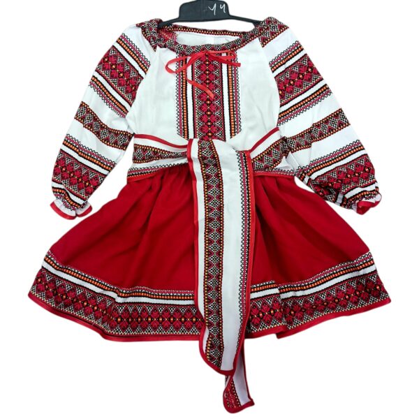 SET FETITA – BLUZA, FUSTA SI BRAU, MARIMI 4-12 ANI – SF 012