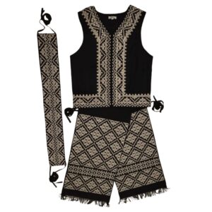 COSTUM TRADITIONAL STOFA, 3 PIESE {VESTA, FOTE, BRAU} – CT 071