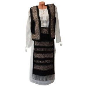 COSTUM TRADITIONAL STOFA, 5 PIESE {VESTA, FOTE, BRAU, POALE, IE} – CT 070