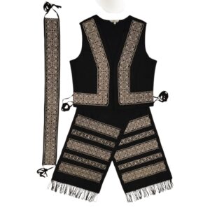 COSTUM TRADITIONAL STOFA, 3 PIESE {VESTA, FOTE, BRAU} – CT 073