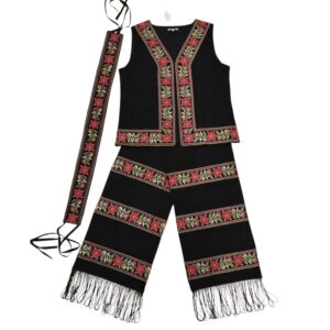 COSTUM TRADITIONAL STOFA, 3 PIESE {VESTA, FOTE, BRAU} – CT 072