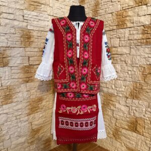 COSTUM FATA 4 PIESE [IE, FUSTA, VESTA, FOTE, ] CF 020