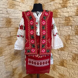 COSTUM FATA 4 PIESE [IE, FUSTA, VESTA, FOTE, ] CF 021