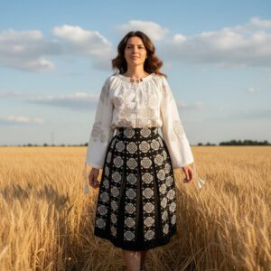 SET 2 PIESE [IE, FUSTA] SD 116