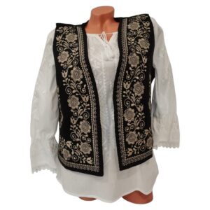 VESTA BRODATA DIN STOFA V 065