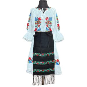 COSTUM FATA 3 PIESE (BLUZA, FUSTA, FOTE) CF 034