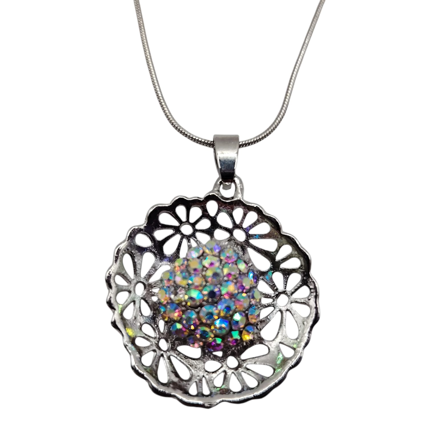 COLIER SI CERCEI FLOARE CO 90 - imagine 2