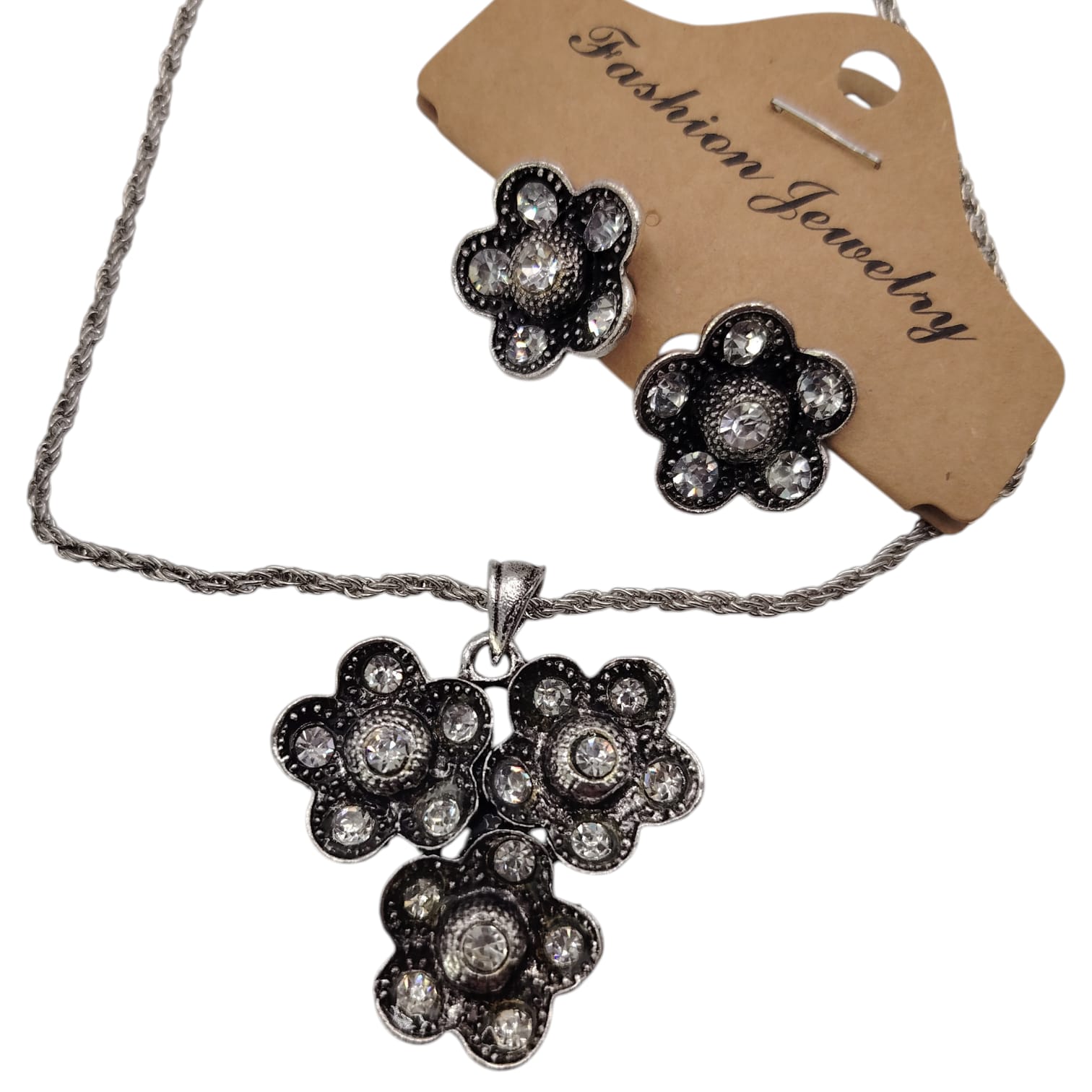 COLIER SI CERCEI FLOARE CO 95 - imagine 2