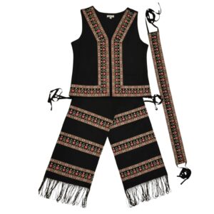 COSTUM TRADITIONAL CATIFEA, 3 PIESE {VESTA, FOTE, BRAU} – CT 038