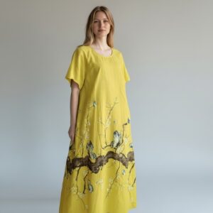 RV 09 Rochie Midi din Bumbac