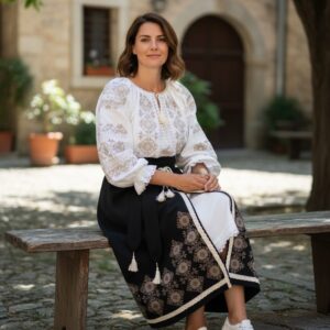 SET 4 PIESE( ROCHIE , CORDON, FUSTA, BRAU ) SD 008