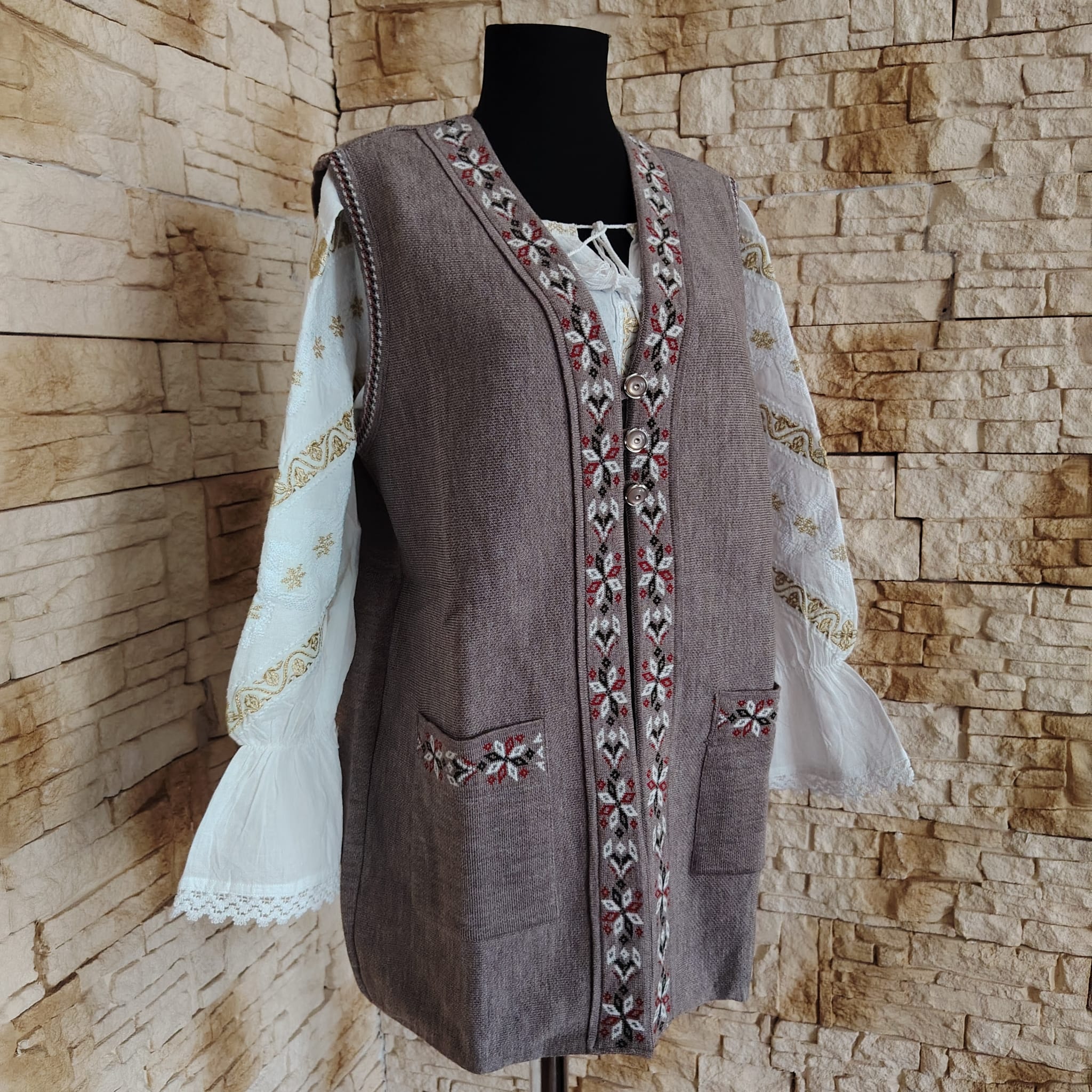 VESTA TRICOTATA V 025 - imagine 2