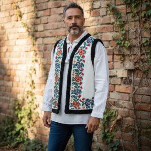 VB 017 VESTA DIN IN CU BLANITA BARBAT