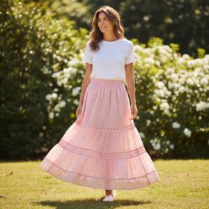 F 145 FUSTA MAXI BOHO-CHIC