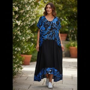 RV 01 Rochie Midi din Bumbac