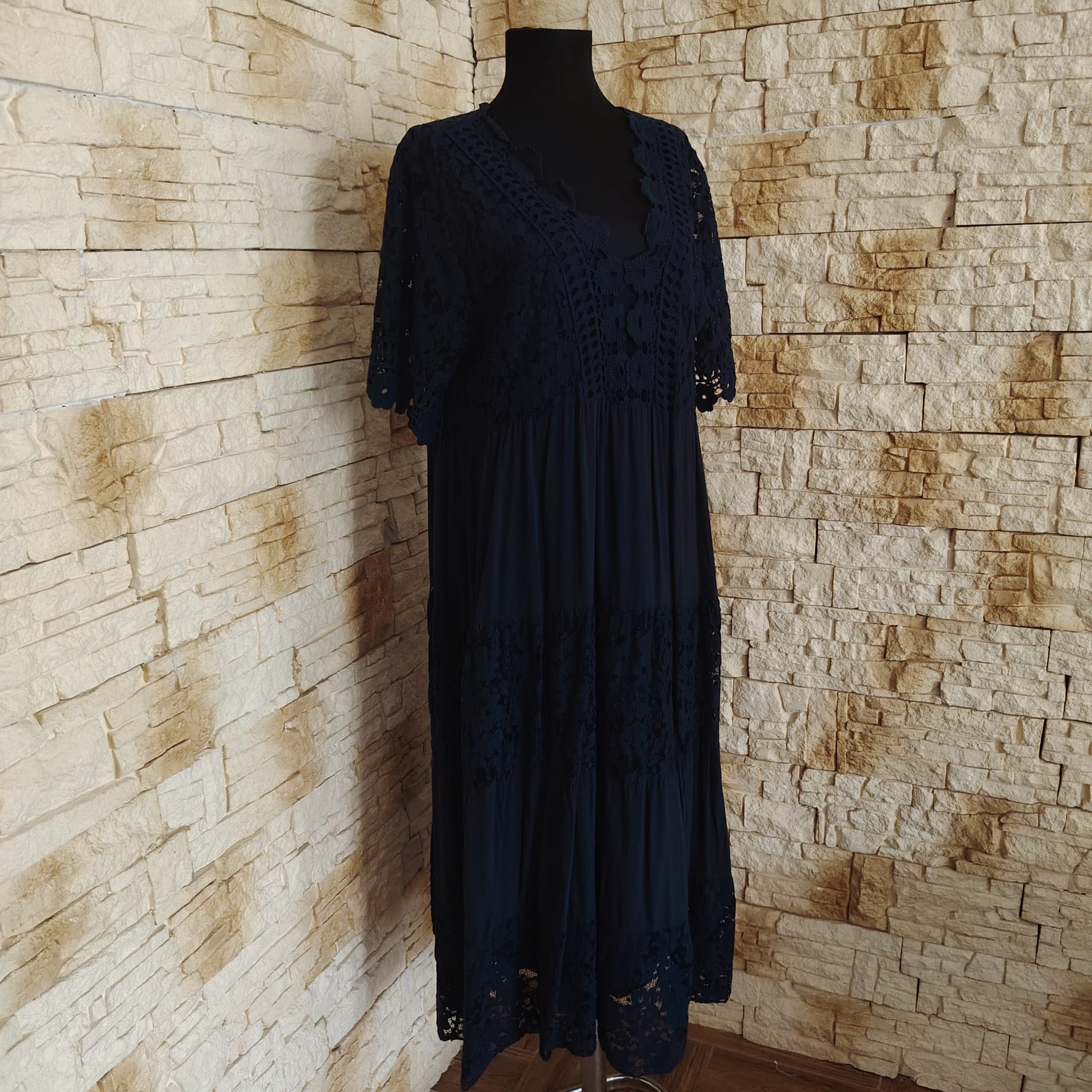 RV 75 Rochie MAXI BLEUMARIN - imagine 4