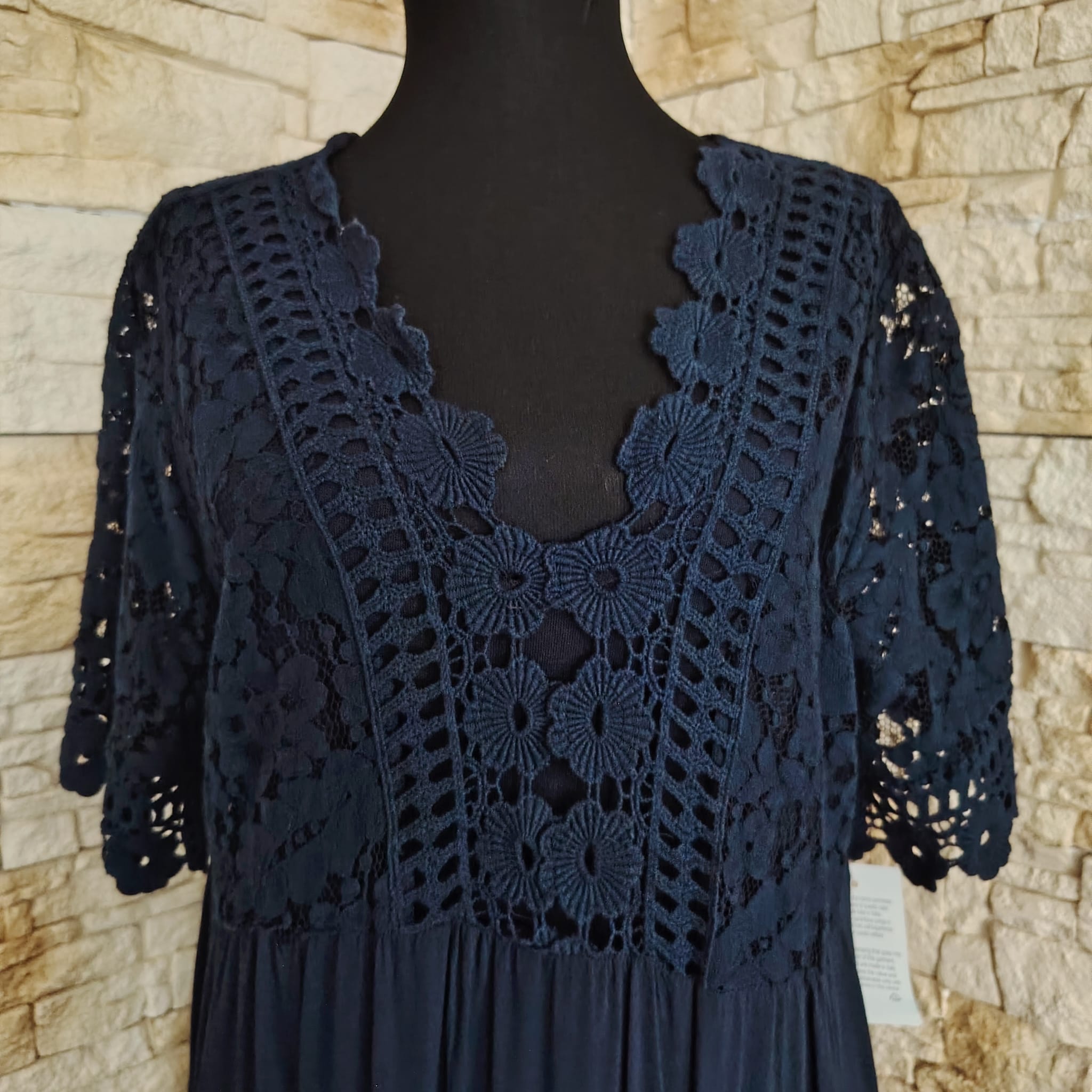 RV 75 Rochie MAXI BLEUMARIN - imagine 3