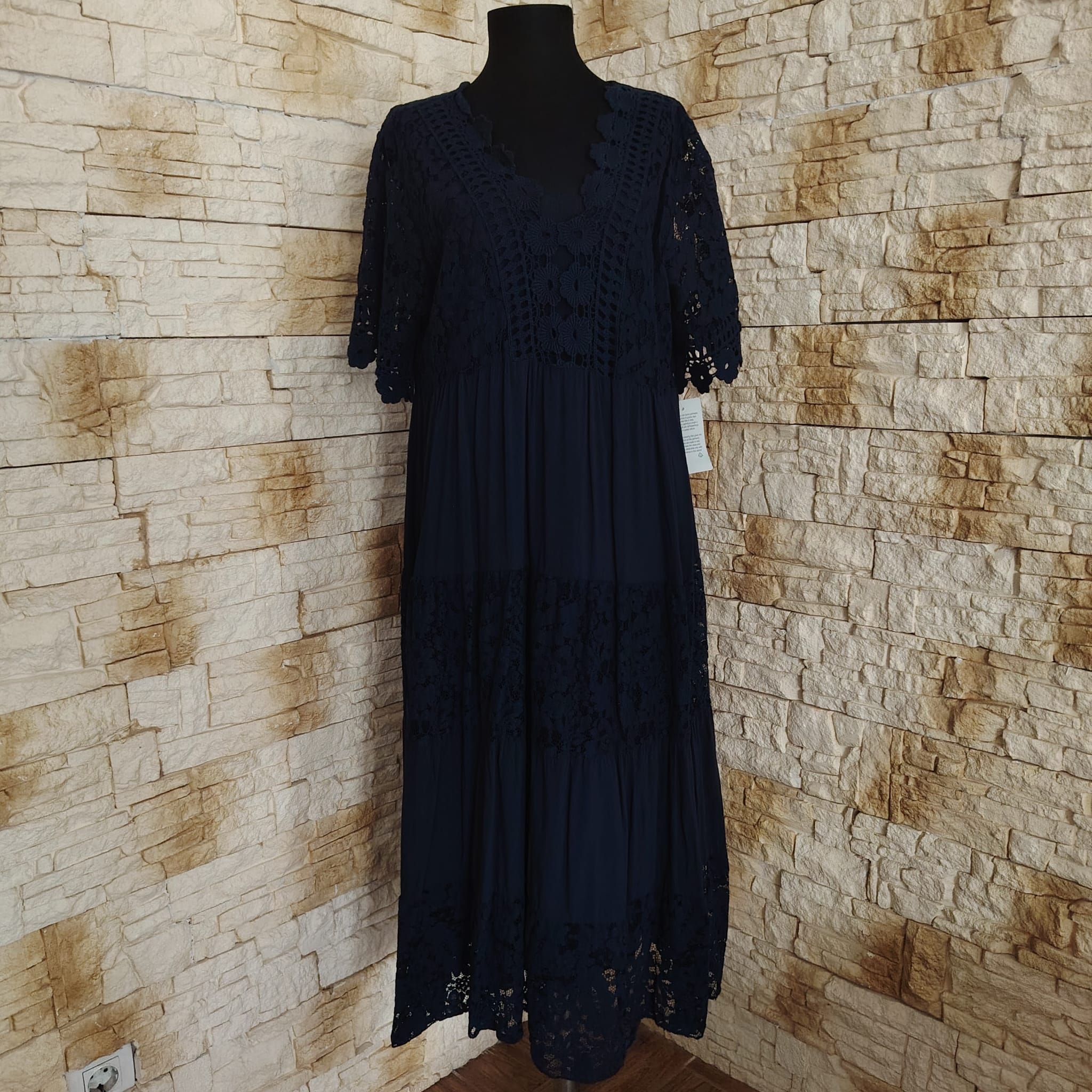 RV 75 Rochie MAXI BLEUMARIN - imagine 2