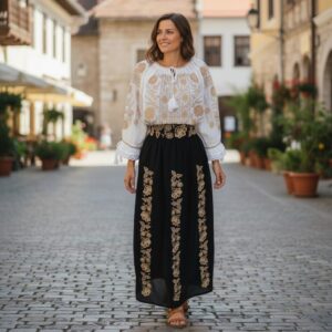 SET 2 PIESE [IE, FUSTA] SD 009