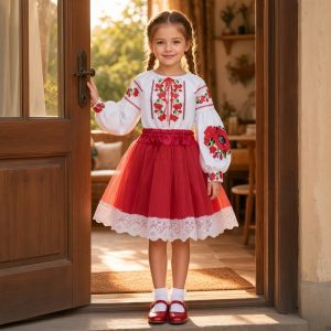SET IE CU FUSTA FETITA SF 017