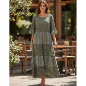 RV 83 Rochie MAXI KAKI
