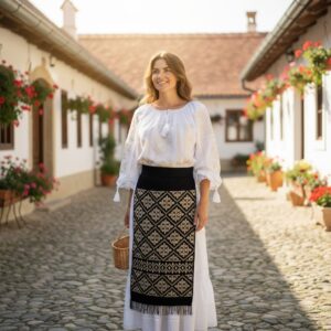 COSTUM TRADITIONAL STOFA, 3 PIESE {FOTE, POALE, IE} – CT 041