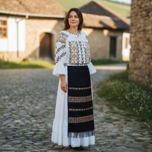 COSTUM TRADITIONAL STOFA, 3 PIESE {FOTE, POALE, IE} – CT 035
