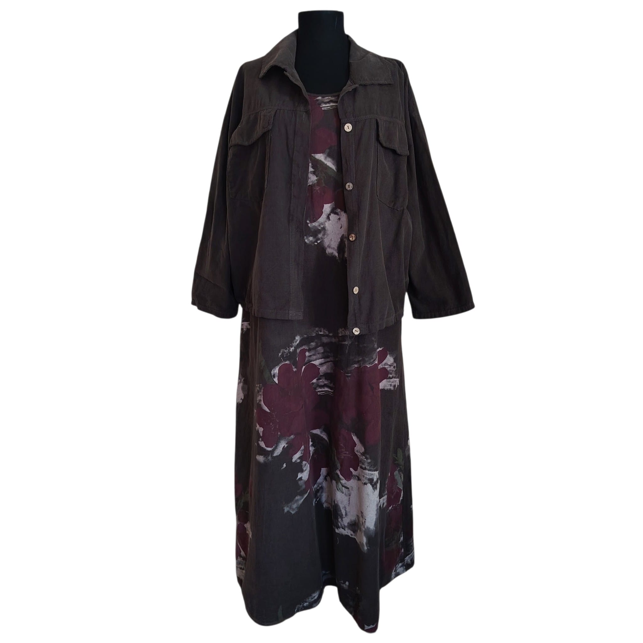R 27 SET ROCHIE CU JACHETA DIN RAIAT - imagine 2