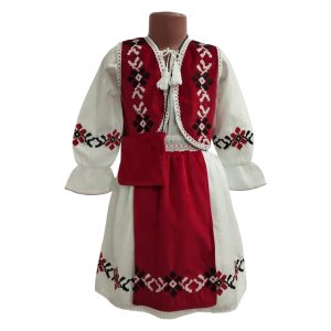 COSTUM FATA 4 PIESE [VESTA, FUSTA, IE,TRAISTA ] CF 017