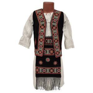 COSTUM FATA 5 PIESE [IE, FUSTA, VESTA, FOTE, BRAU] CF 035