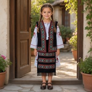 COSTUM FATA 4 PIESE (IE, VESTA, POALE, SET 2 FOTE) CF 050