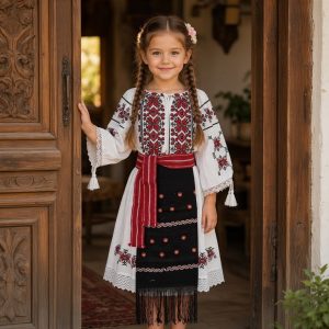 COSTUM FATA 3 PIESE (ROCHIE, BRAU, SET 2 FOTE) CF 059