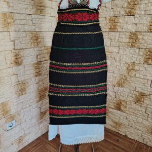 Costum Traditional – Set de 2 Fote Țesute (Față/Spate) si Brâu - CT 119