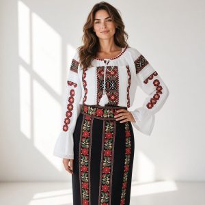 COSTUM TRADITIONAL 3 PIESE {CATRINTA, BRAU, IE} – CT 122