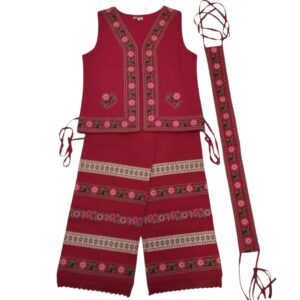 OSTUM TRADITIONAL STOFA, 3 PIESE {VESTA, FOTE, BRAU} – CT 098