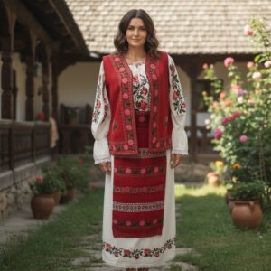 OSTUM TRADITIONAL 4 PIESE [VESTA, FOTE, BRAU, ROCHIE]– CT 097