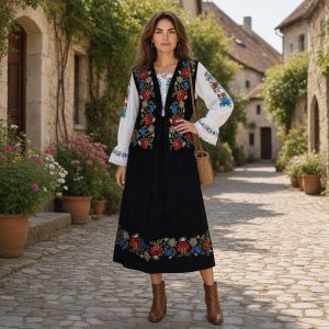 SET 3 PIESE [IE, FUSTA, VESTA] SD 067