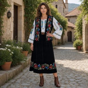 SET 3 PIESE [IE, FUSTA, VESTA] SD 068