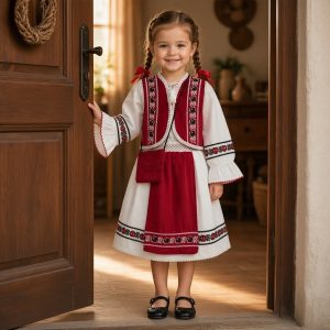 COSTUM FATA 4 PIESE [VESTA, FUSTA, IE,TRAISTA ] CF 020
