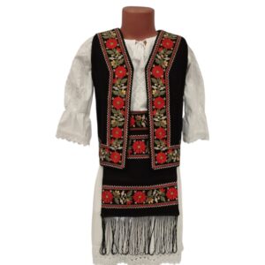 COSTUM FATA 5 PIESE [IE, FUSTA, VESTA, FOTE, BRAU] CF 036