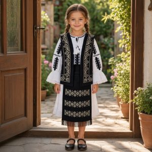 COSTUM FATA 4 PIESE (IE, VESTA, POALE, SET 2 FOTE) CF 049