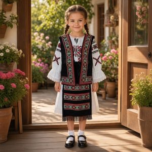 COSTUM FATA 4 PIESE (IE, VESTA, POALE, SET 2 FOTE) CF 051