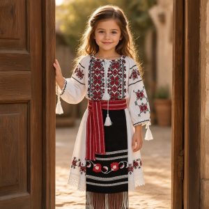 COSTUM FATA 3 PIESE (ROCHIE, BRAU, SET 2 FOTE) CF 058