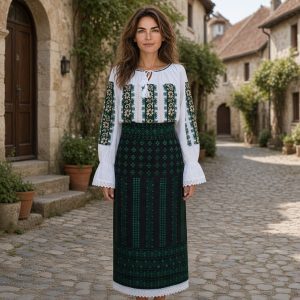 COSTUM TRADITIONAL 3 PIESE {CATRINTA, BRAU, IE} – CT 128