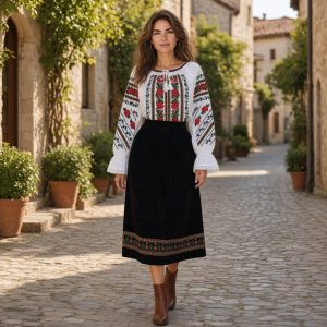 SET 2 PIESE [IE, FUSTA] SD 083