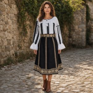 SET 2 PIESE [IE, FUSTA] SD 087